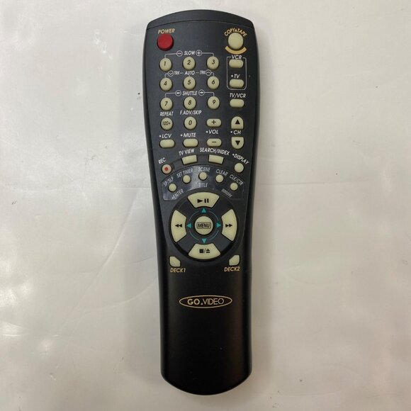 Go Video Remote Control Replacement For VCR/DVD Players - Picture 1 of 4
